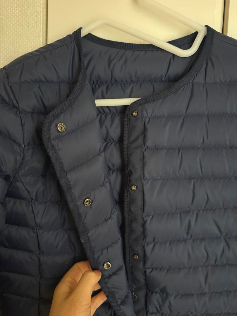 【PEARLY GATES】 ネイビー ロングダウンジャケット