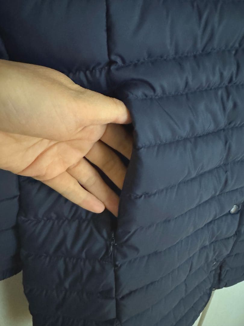 【PEARLY GATES】 ネイビー ロングダウンジャケット