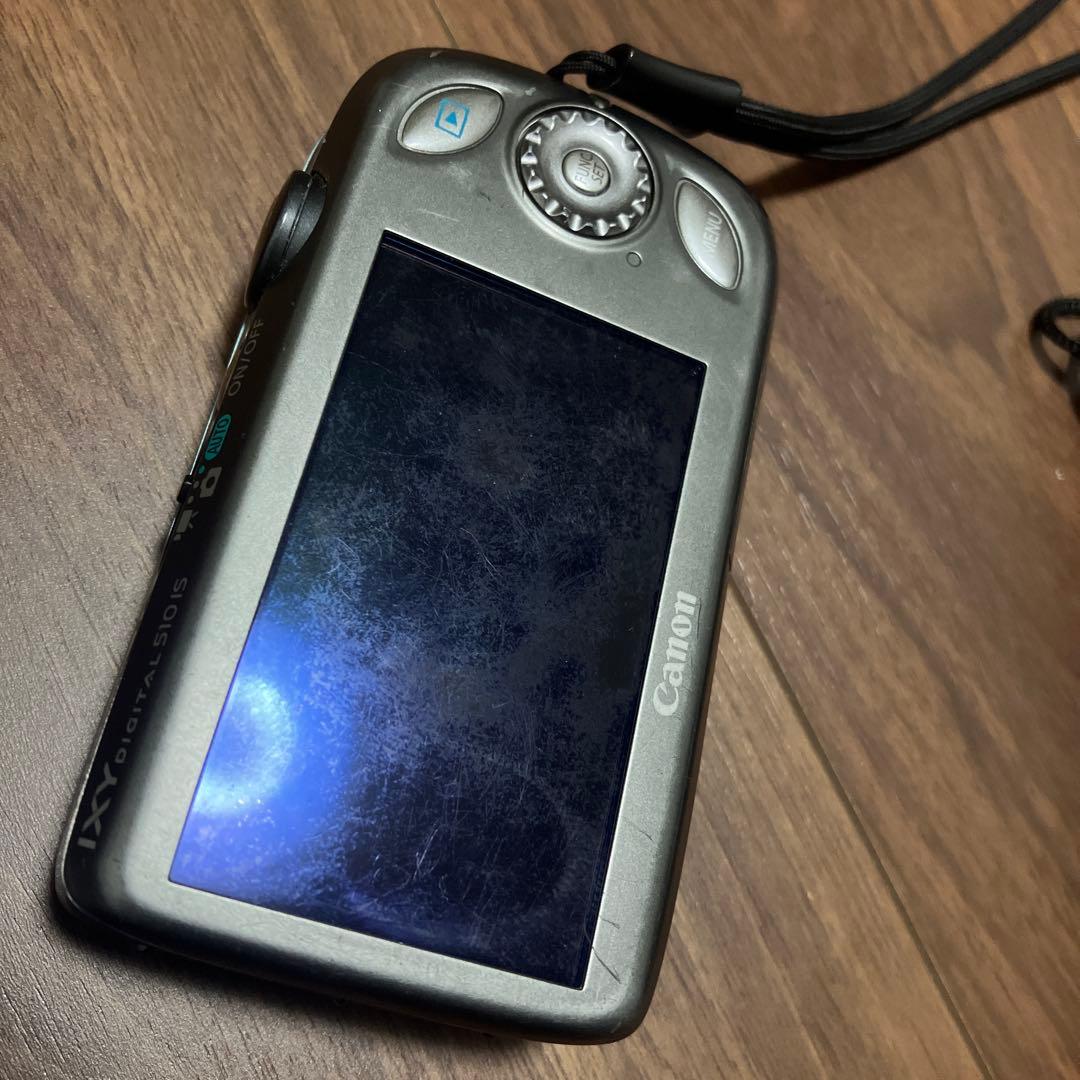 Canon IXY DIGITAL 12.1メガピクセル 水色 本体と充電器付き