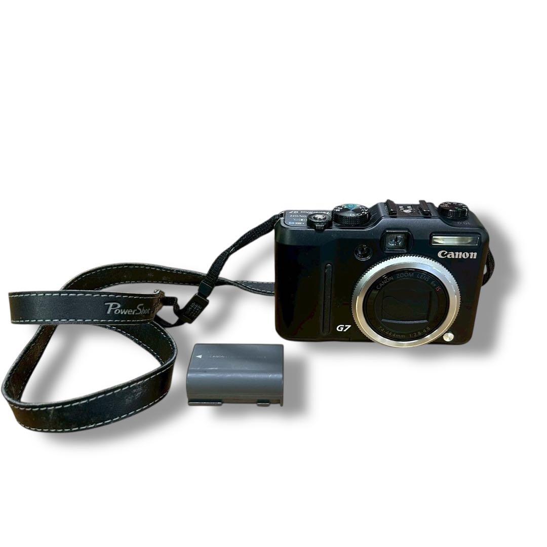 Canon キャノン PowerShot G7 デジタルカメラ デジカメ 黒