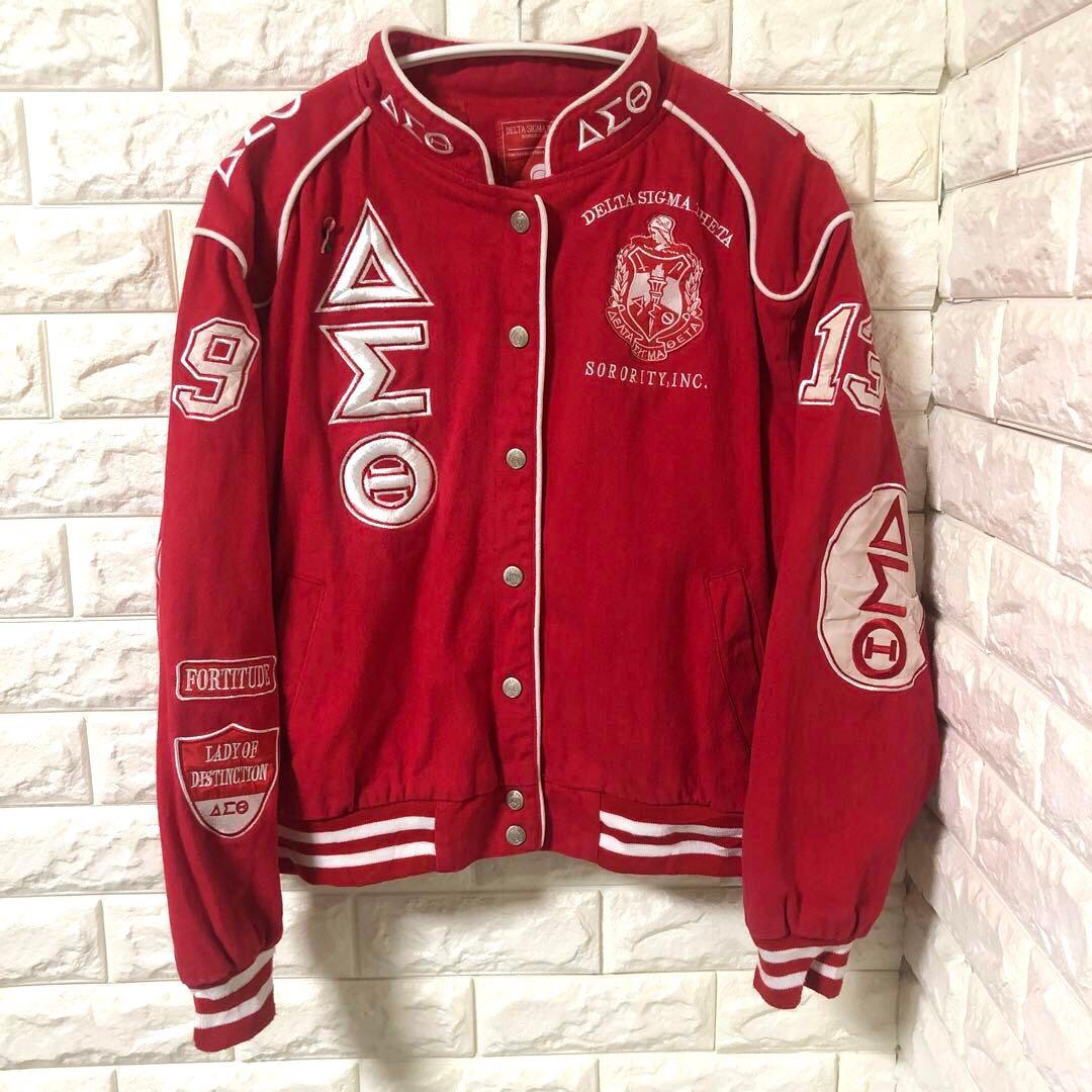 【希少】Delta Sigma Theta Varsity Jacket