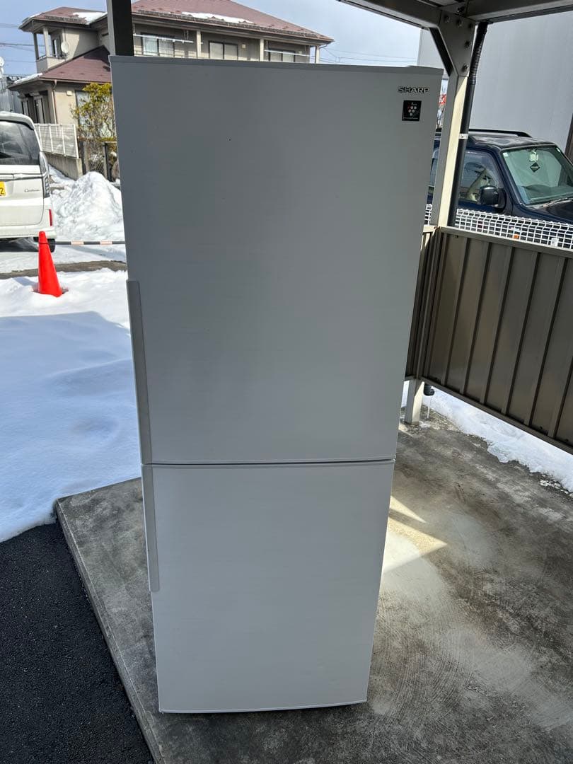 SHARP SJ-PD26B-W 冷蔵庫 260L ホワイト