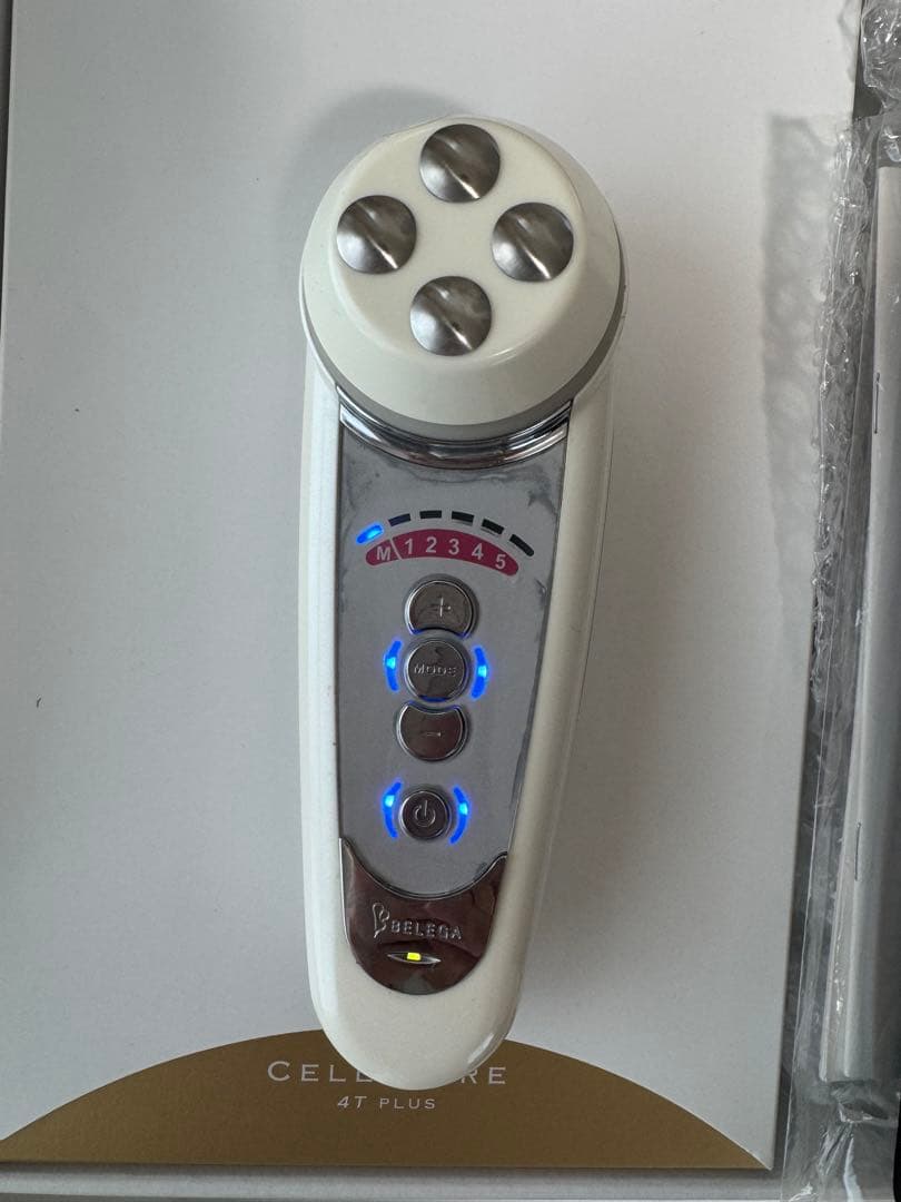 ベレガ　セルキュア　4Tプラス　美顔器　専用コットンおまけ付き