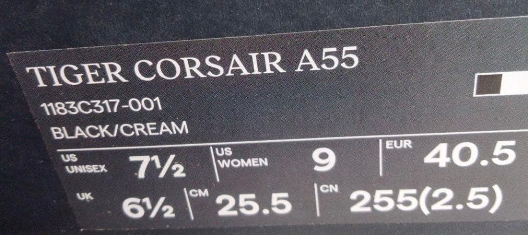 靴 Onitsuka Tiger TIGER CORSAIR A55 25.5cm