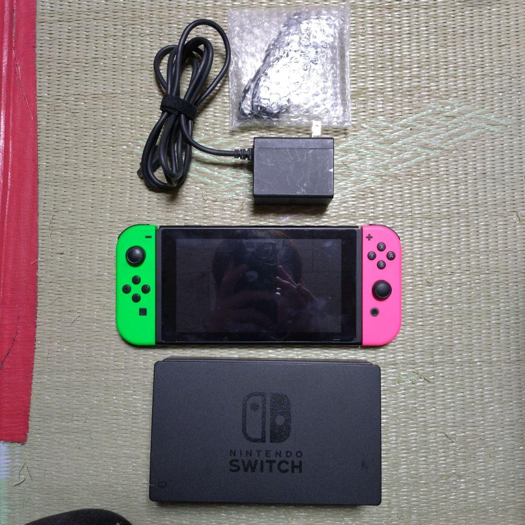 Nintendo Switch ネオングリーン/ネオンピンク本体