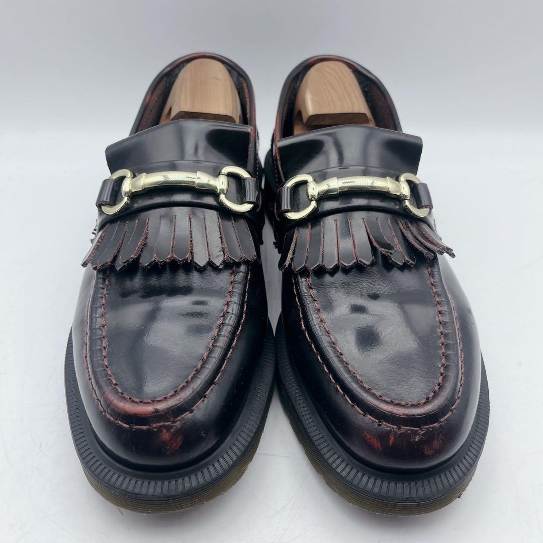 ドクターマーチン エイドリアン スナッフルローファー ビット フリンジ UK5