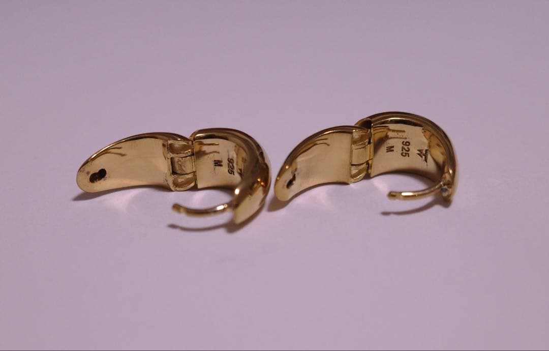 トムウッド　アイスフープピアス　スモール　ゴールド