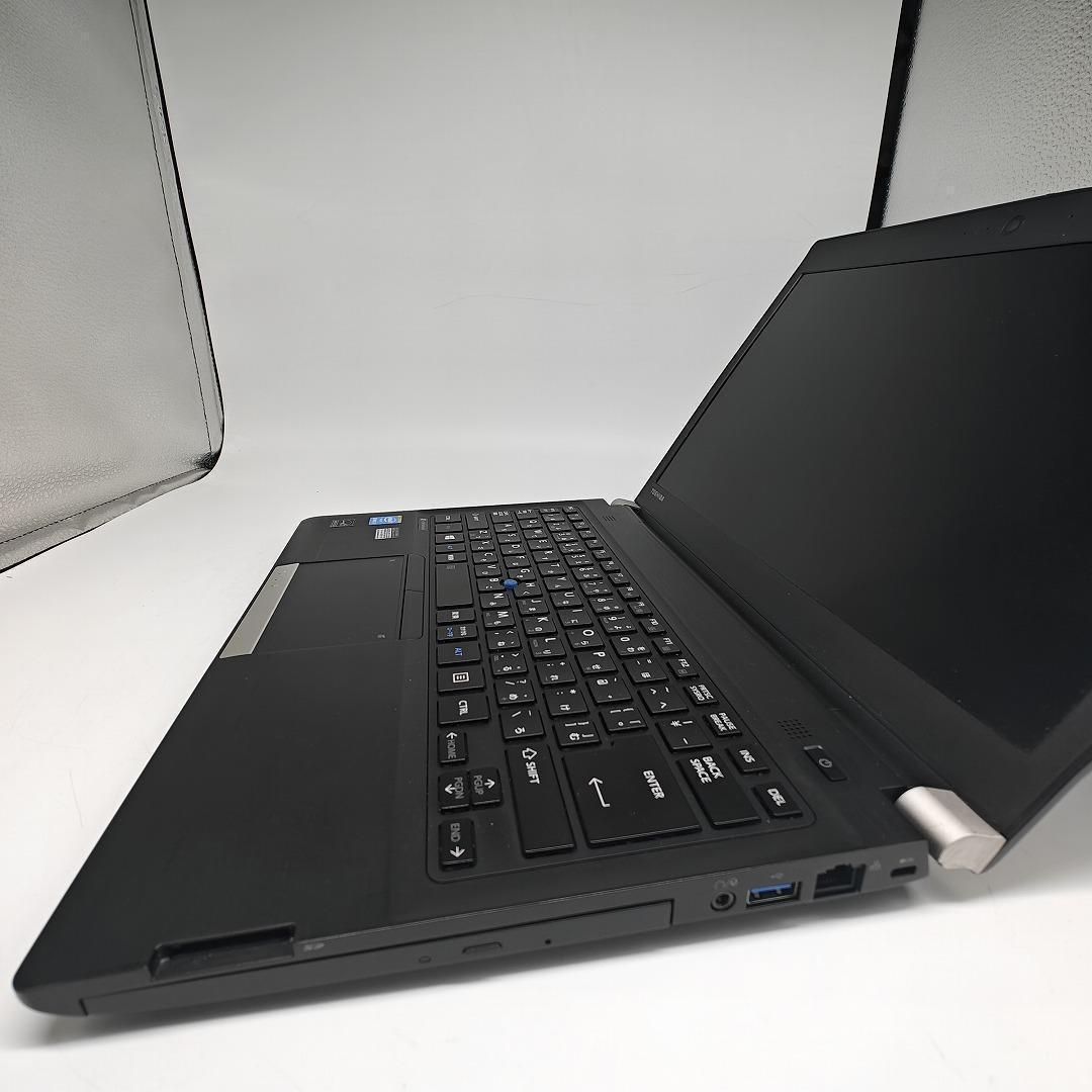 【東芝】R73 高速i7 新品SSD512GB 16GB ブラック ノートPC