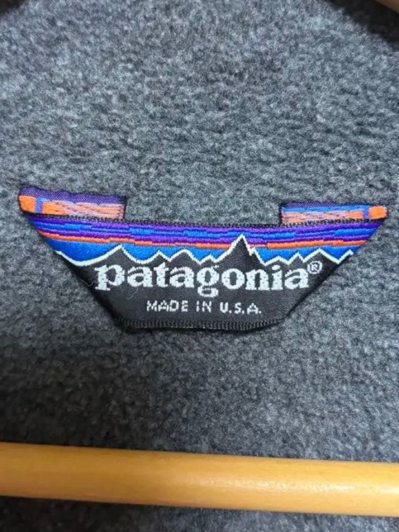 パタゴニア80sシェルドシンチラ三角タグ　アメリカ製