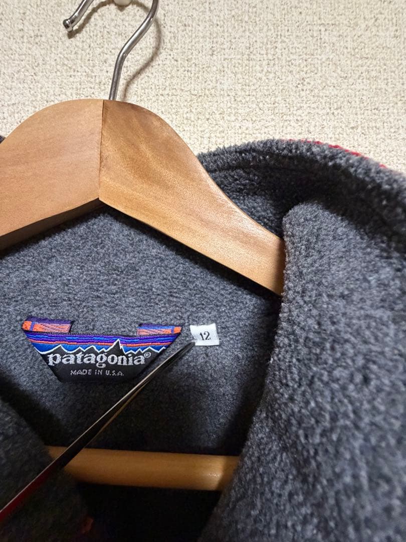 パタゴニア80sシェルドシンチラ三角タグ　アメリカ製