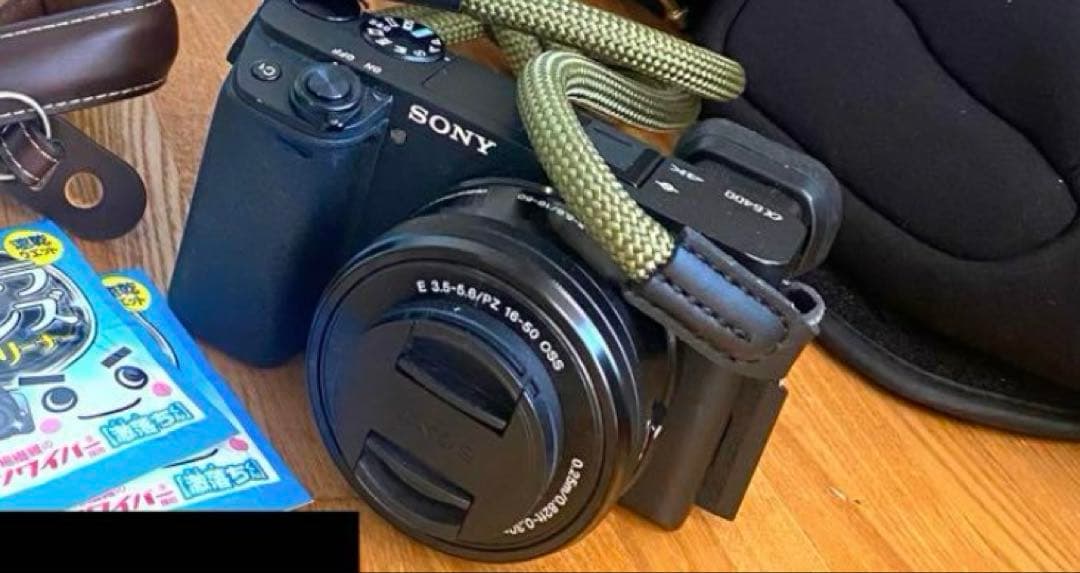 SONY α6400 ミラーレス一眼 ブラック 本体レンズセット