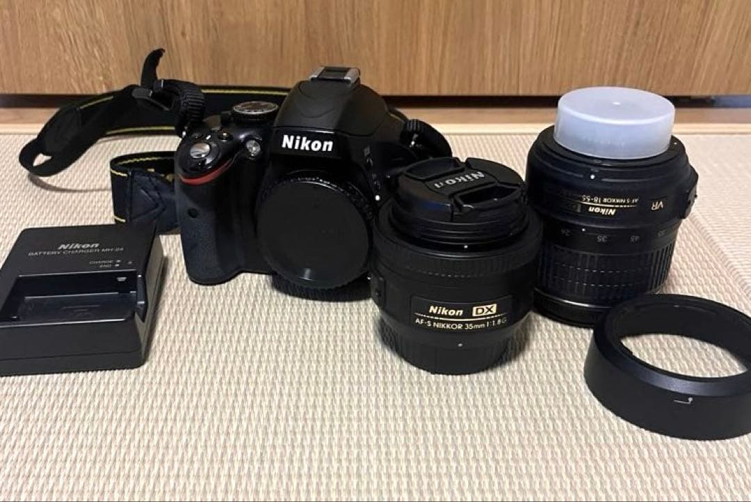 Nikon d5100 レンズ2こセット