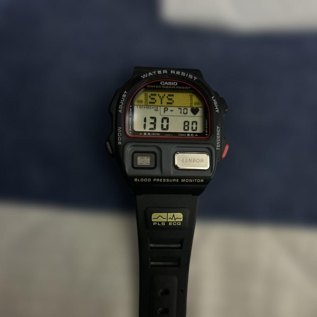 CASIO BP-100 血圧モニター腕時計　稼働品　ジャンク