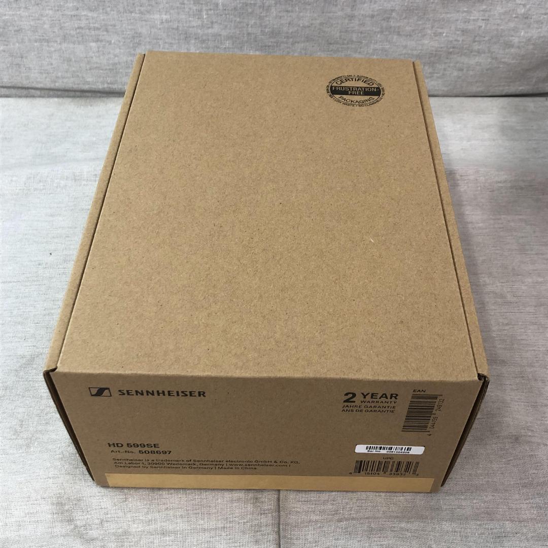 未開封品　ゼンハイザーヘッドホン 有線 HD 599 SE オープン型