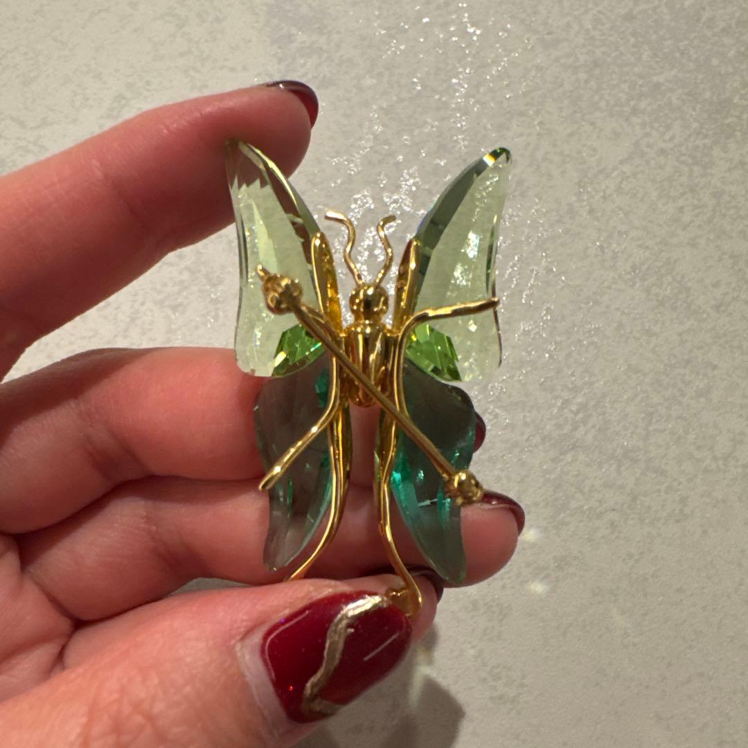 Daniel Swarovski バタフライブローチ