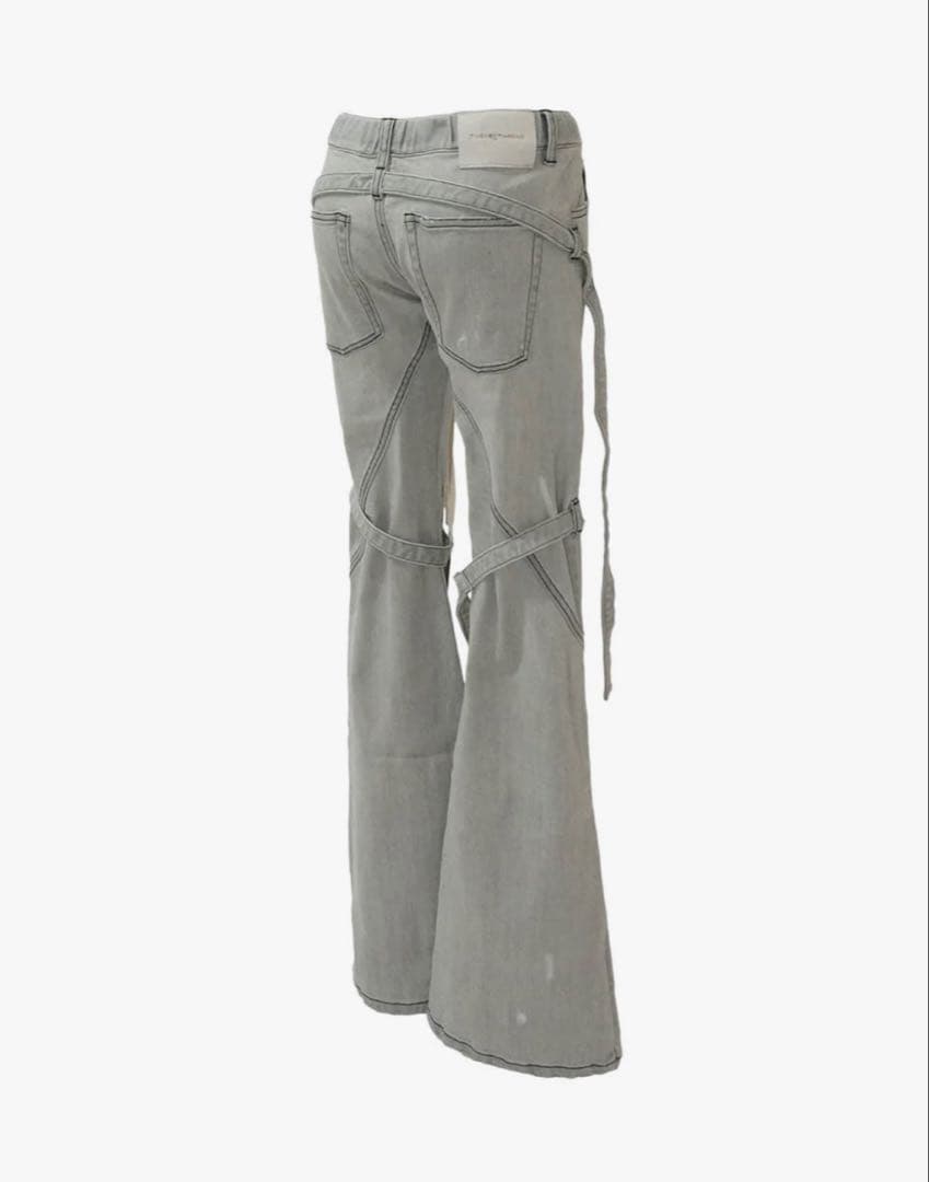 theredthread S droop denim pants デニム パンツ