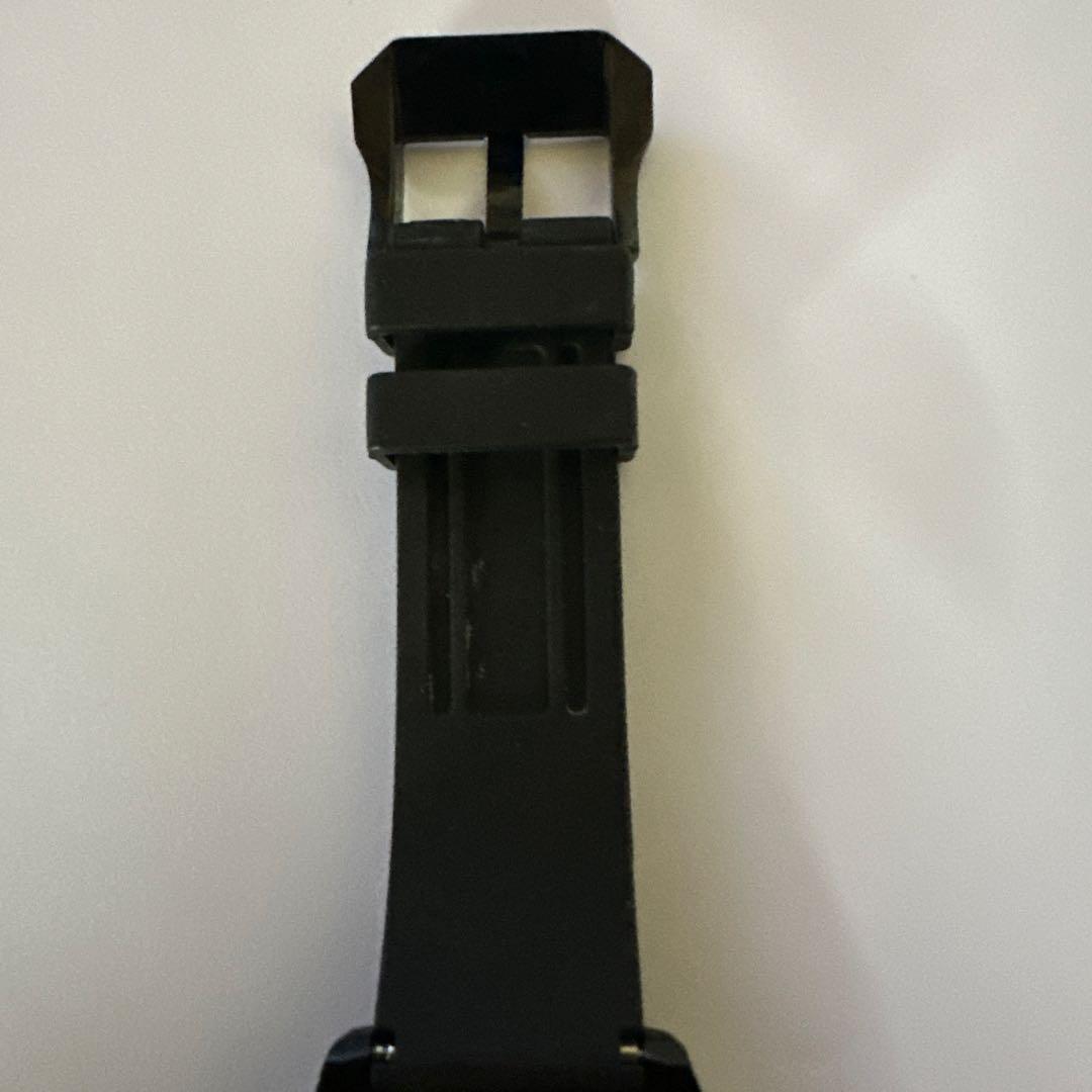 h*u様 CITIZEN Eco-Drive 電波時計 ブラックラバーベルト