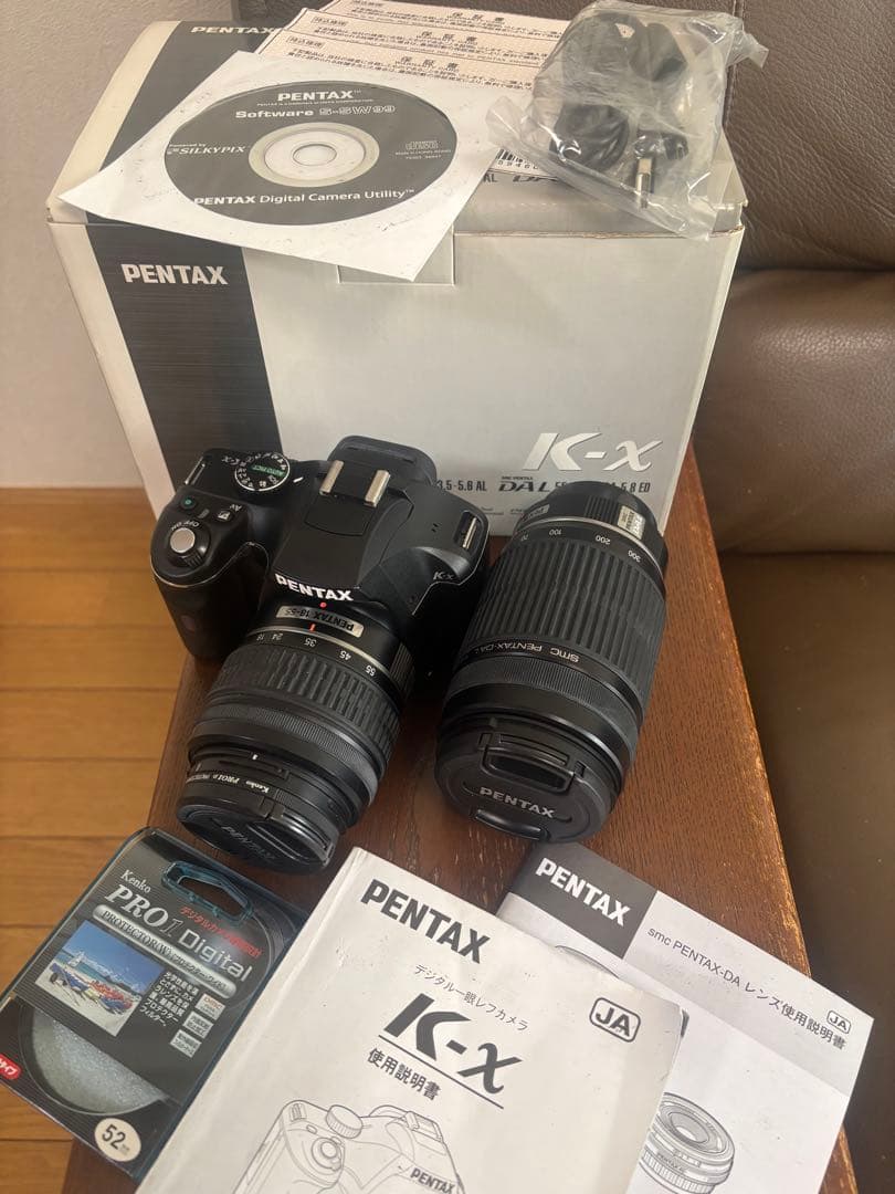 PENTAX K-x デジタル一眼レフカメラ Wレンズセット
