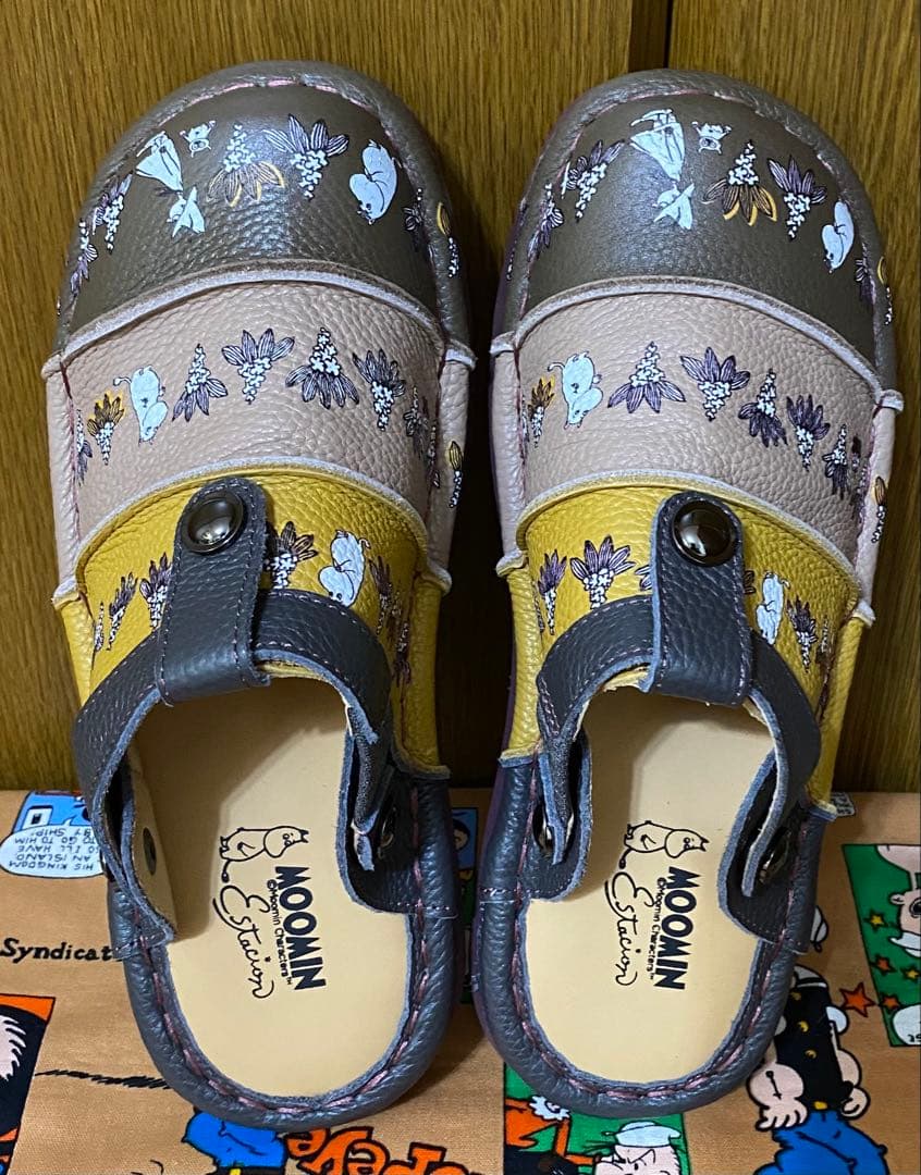未使用　エスタシオン×ムーミン　2wayサボサンダル