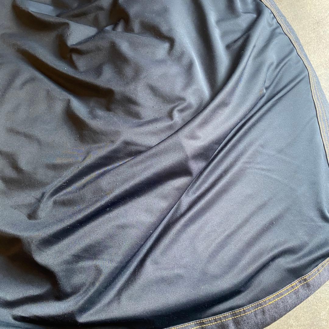 無印良品 人をダメにするソファー ビーズクッション体にフィットするソファ デニム