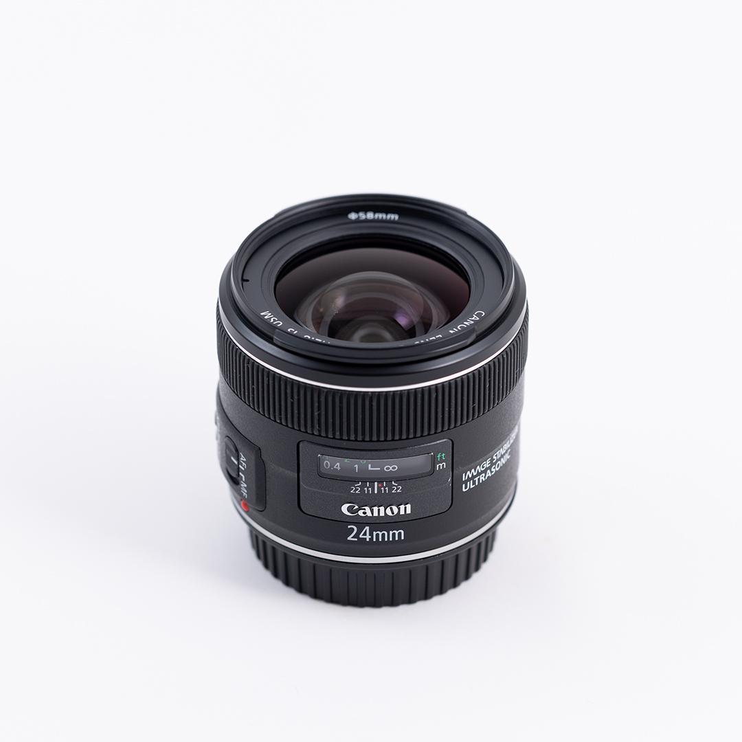 Canon EF24mm F2.8 IS USM レンズ　キレイ