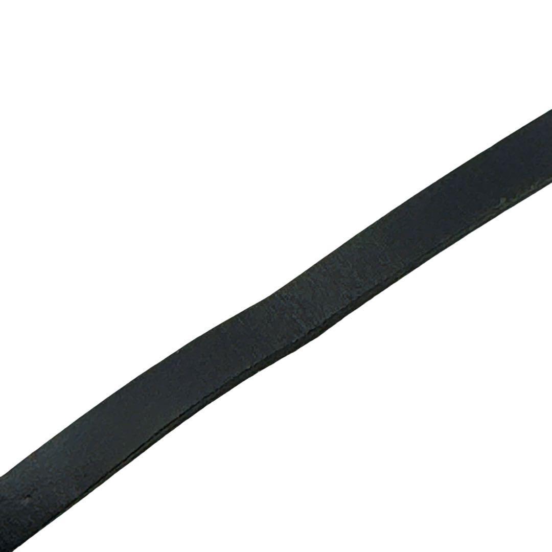 ヴィトン エピ ポシェットアクセソワール用ショルダーストラップ レザー ブラック