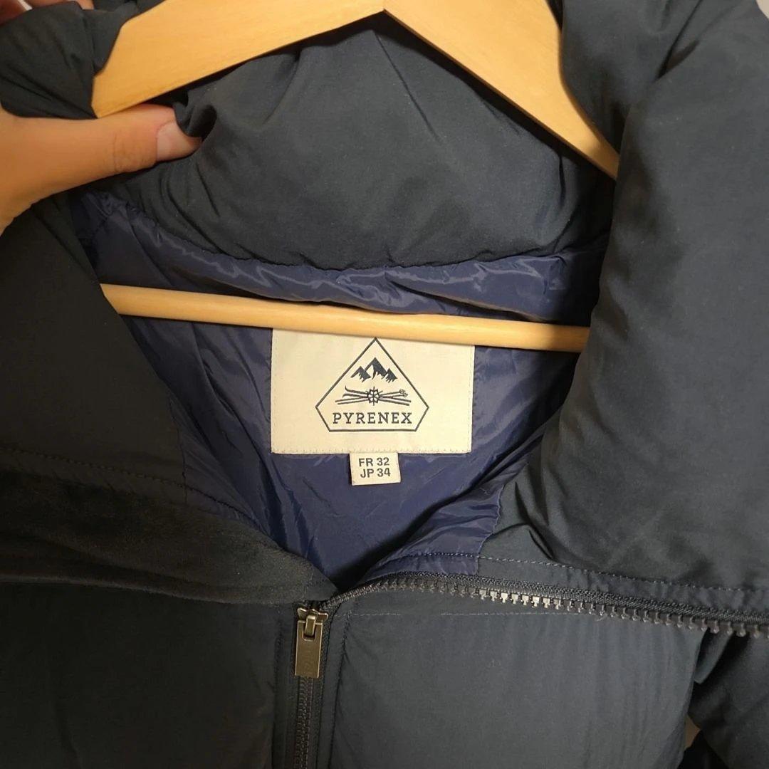 Pyrenex ピレネックス ネイビー ダウンコート　 Sサイズ