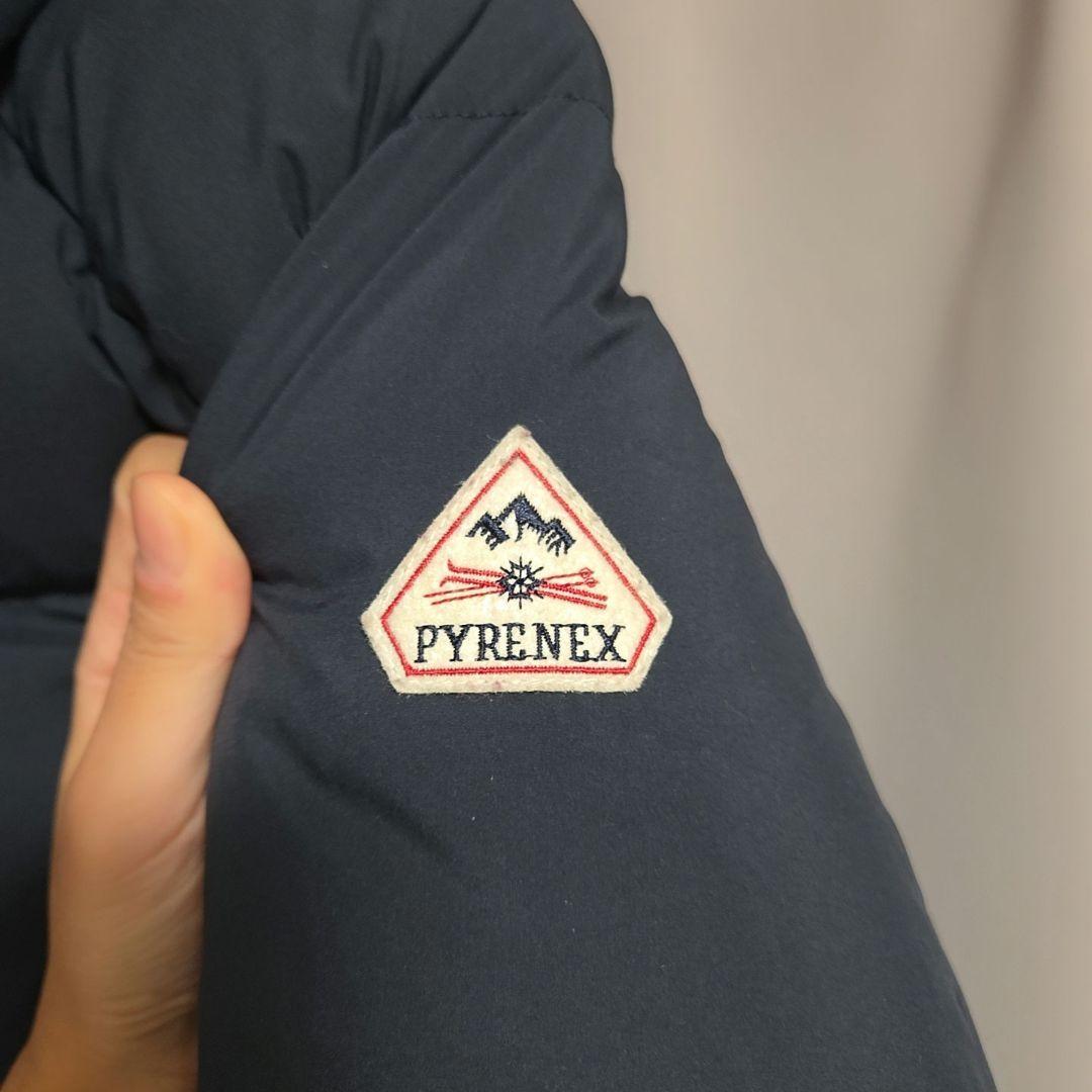 Pyrenex ピレネックス ネイビー ダウンコート　 Sサイズ
