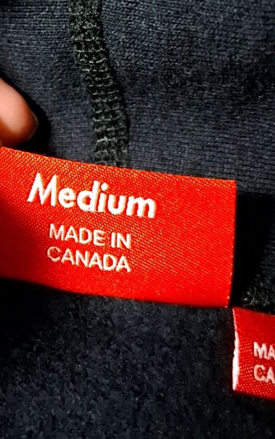 正規品 Supreme ブラック フード付きトレーナー