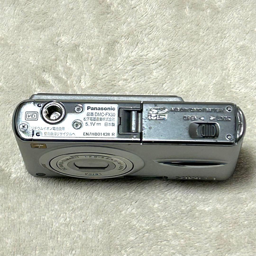 美品 動作確認済 Panasonic パナソニック LUMIX DMC-FX30