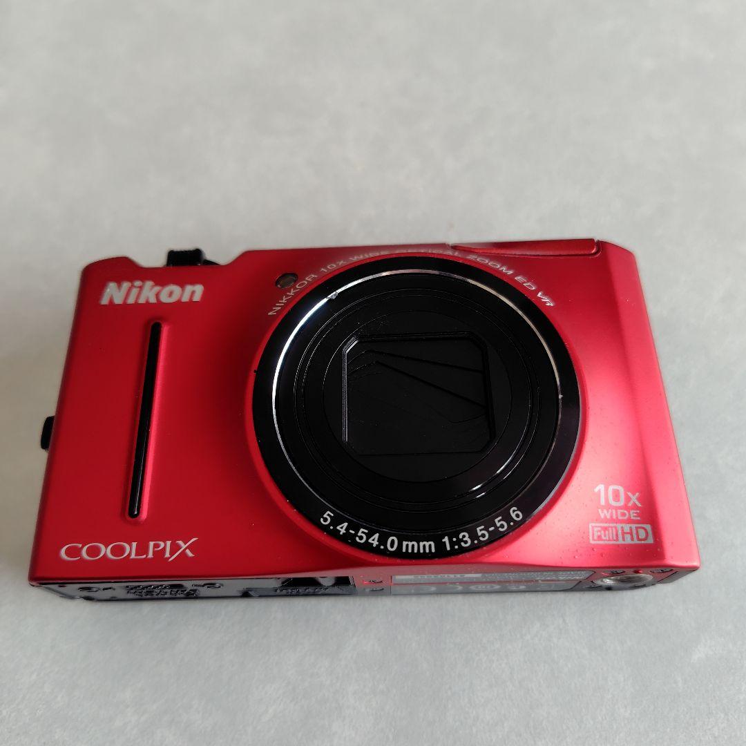 Nikon COOLPIX S8100 赤