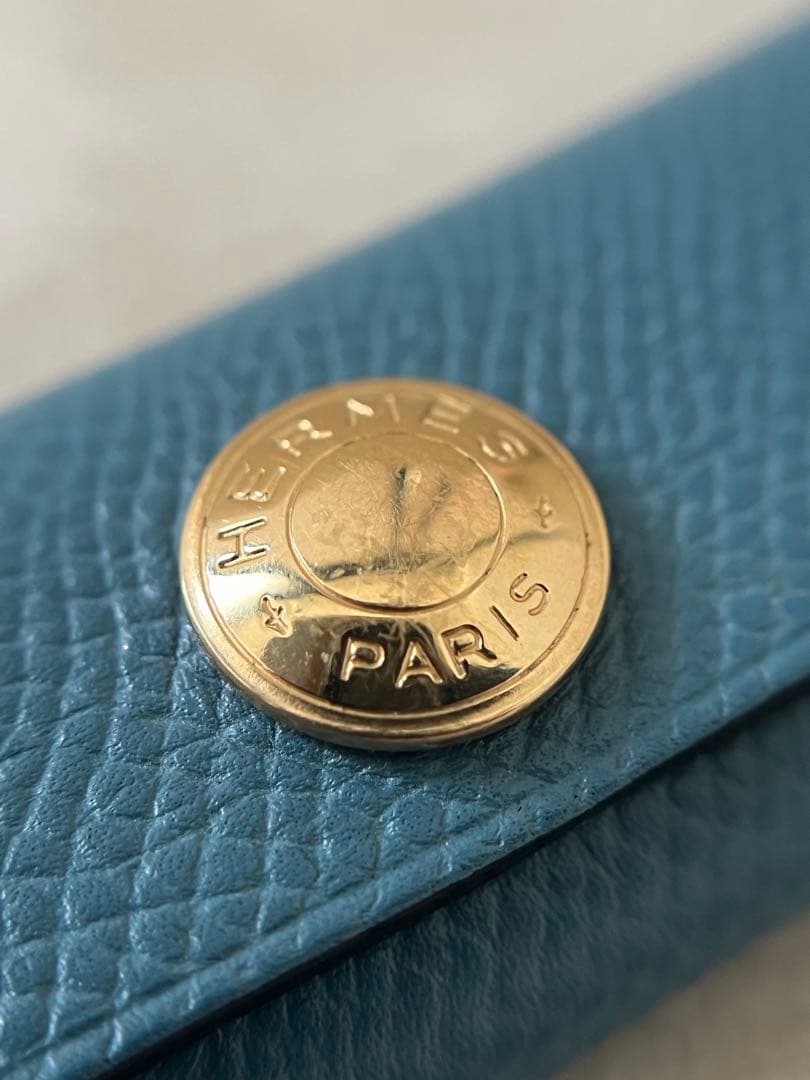 ◯ HERMES エルメス バッファローホーン ケース付き コーム USED品