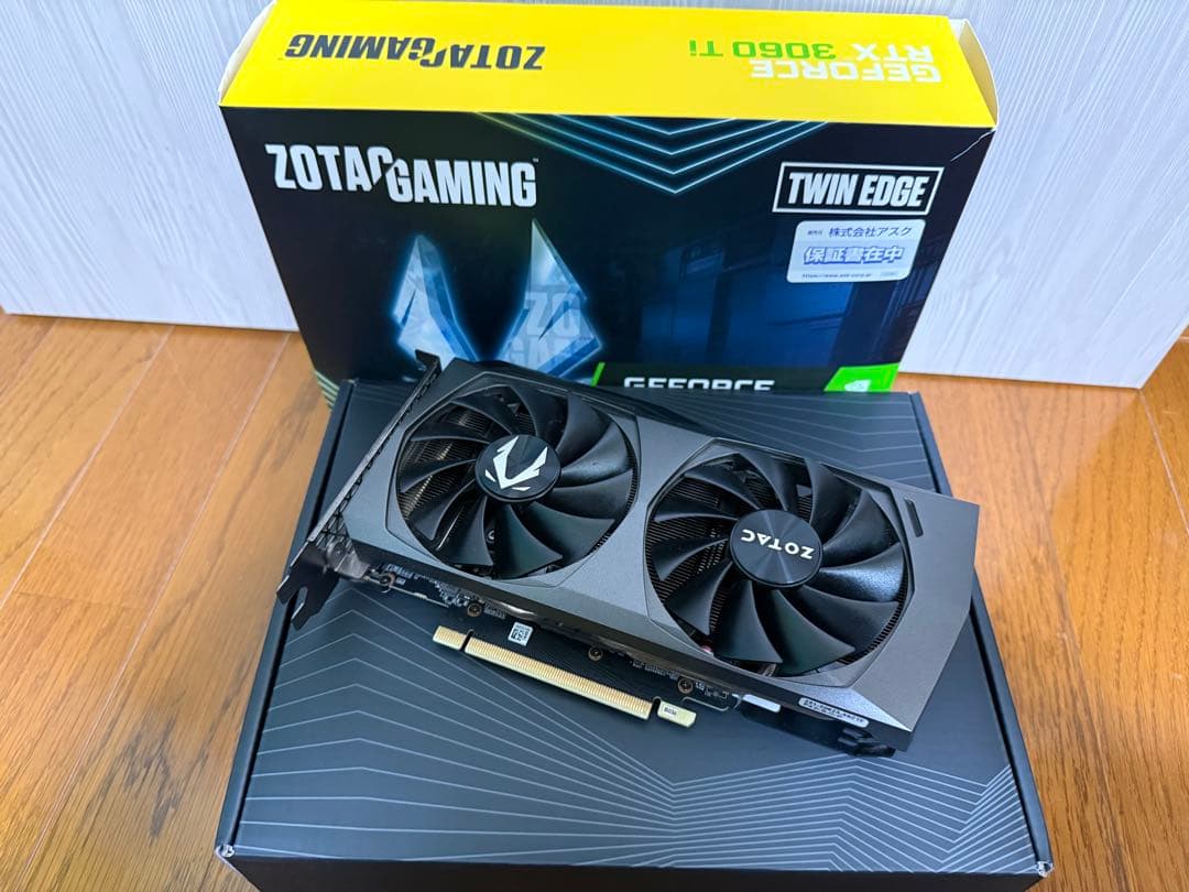 グラフィックボード・グラボ・ビデオカード ZOTAC RTX3060Ti TwinEdge 8GB