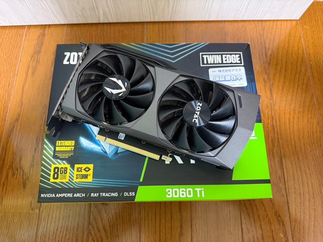 グラフィックボード・グラボ・ビデオカード ZOTAC RTX3060Ti TwinEdge 8GB