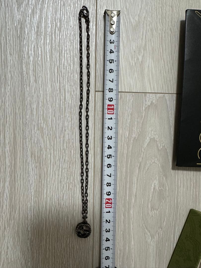 GUCCIネックレス インターロッキングG