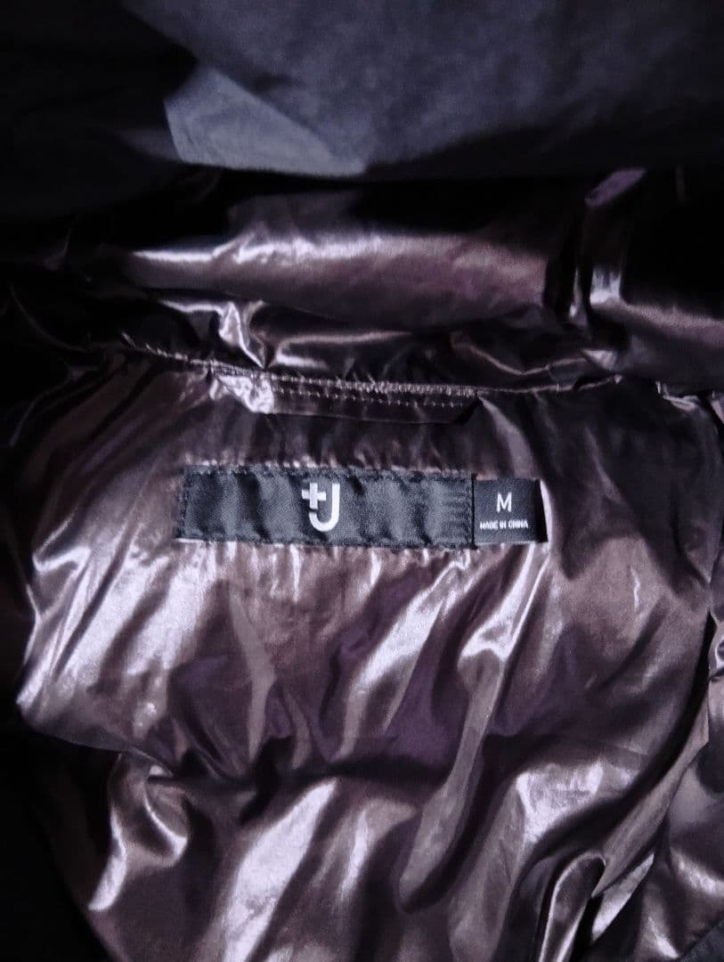 ユニクロ+JジルサンダーダウンコートブラックM