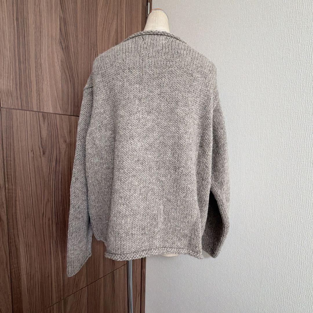 かぐれ　ペルーボートネックニット　GLAY