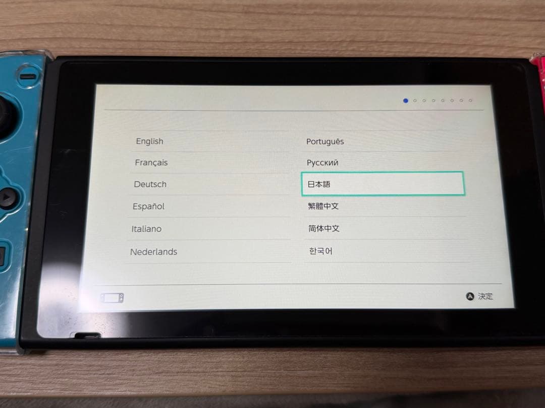 Nintendo Switch 本体 赤/青 付属品付き
