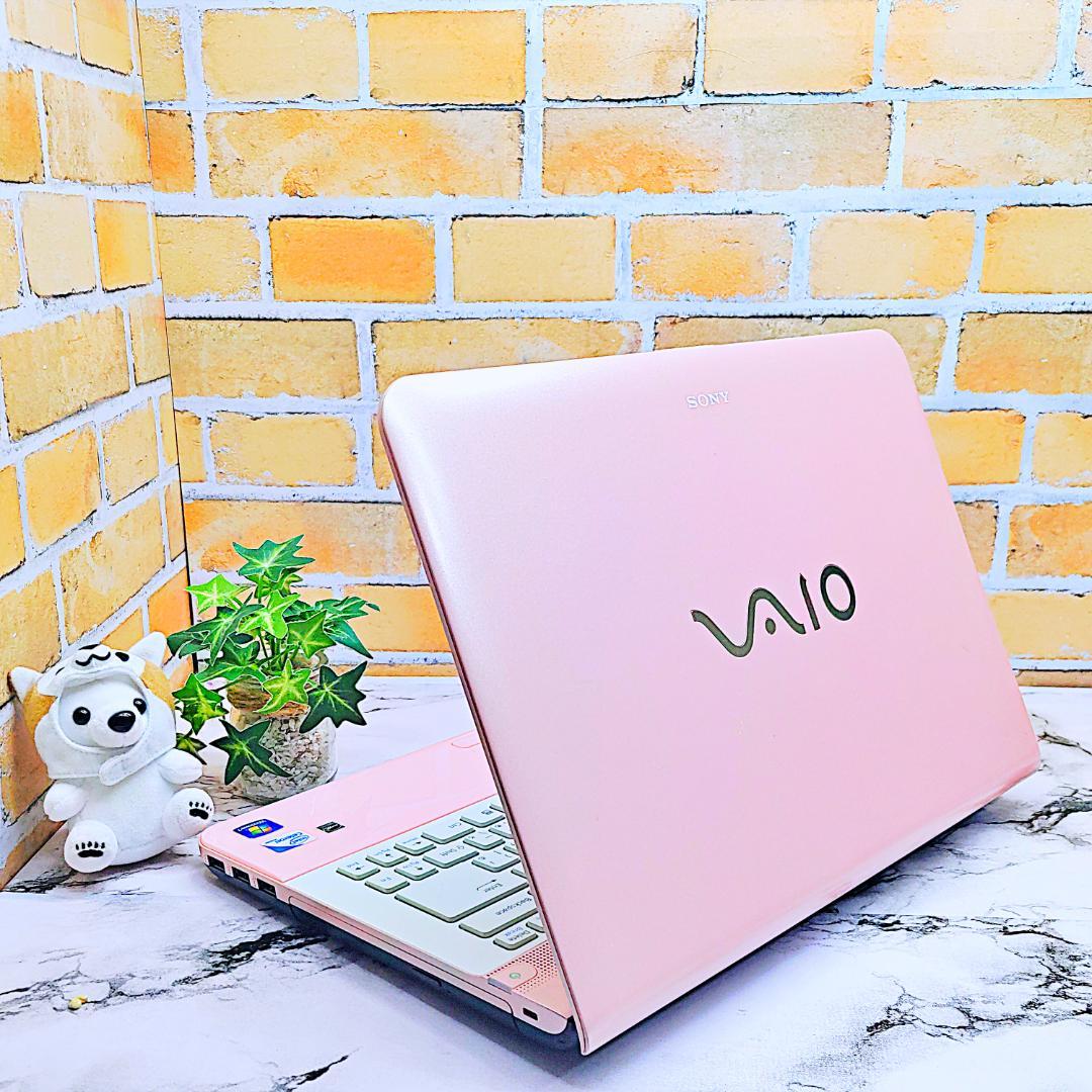 レアなミルキーピンク❤️爆速SSD✨面倒な初期設定済み☘️カメラ付ノートパソコン