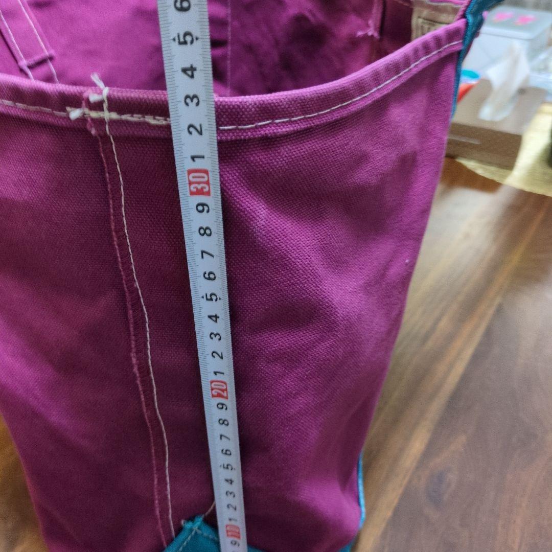 レアカラー　ビッグサイズ　エルエルビーン　トートバッグ　ボート&トート　パープル