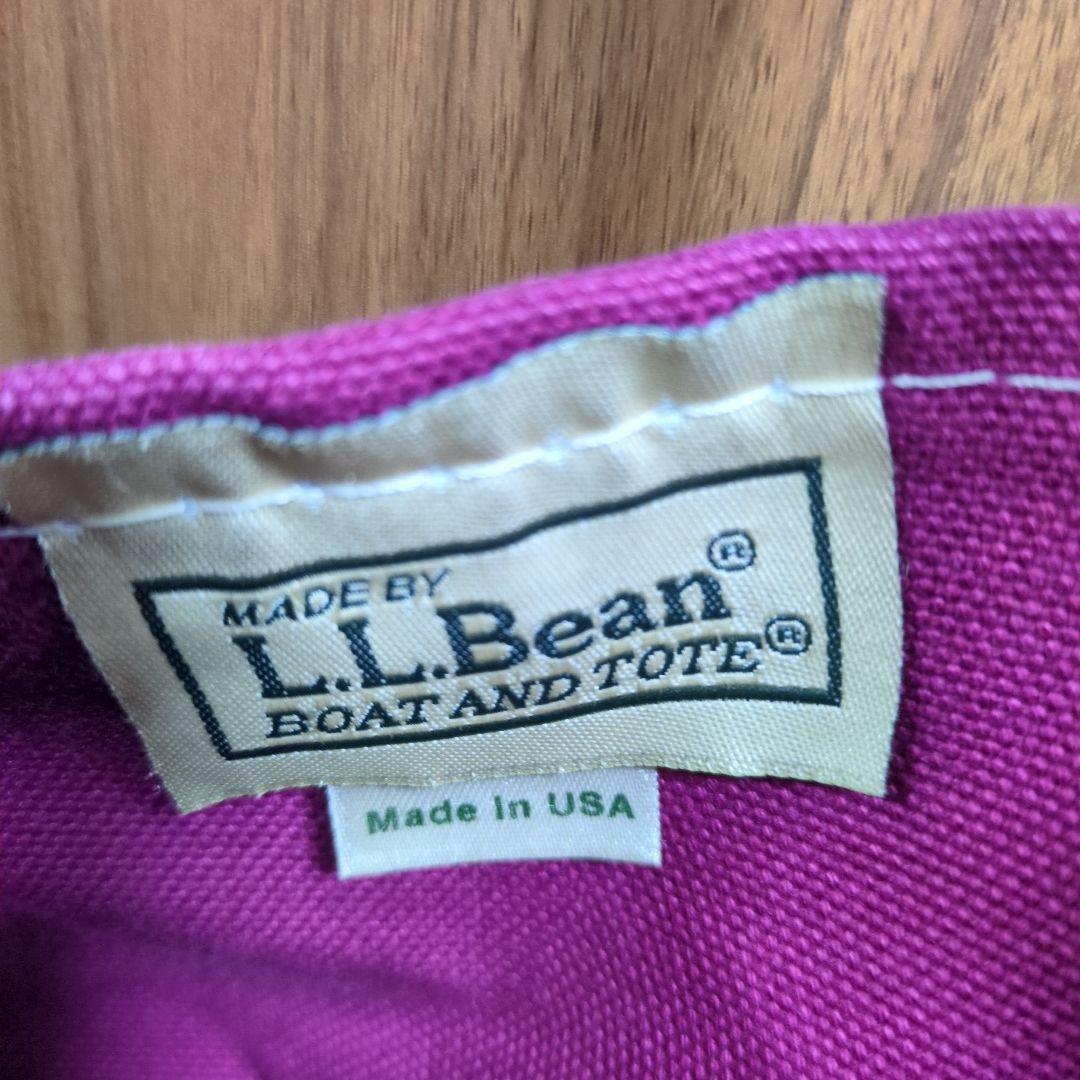 レアカラー　ビッグサイズ　エルエルビーン　トートバッグ　ボート&トート　パープル