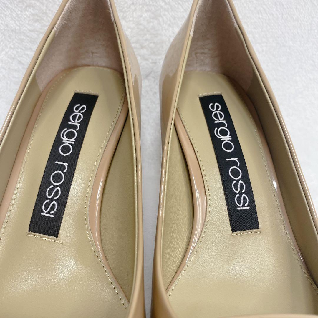 ⭐️未使用級⭐️sergio rossi ポインテッドトゥ パンプス 36 sr1