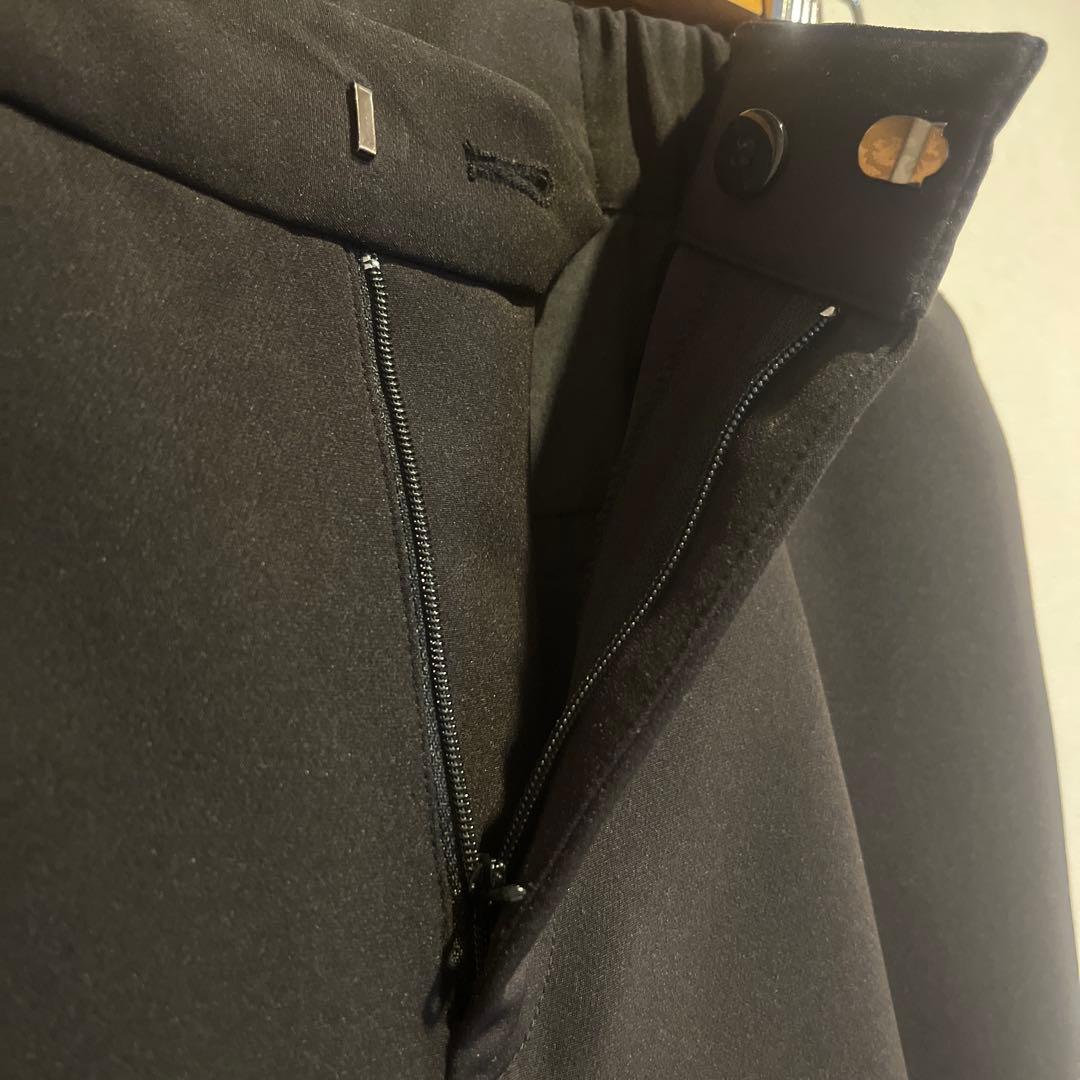 【極美品】ノーカラージャケット パンツスーツ ロペピクニック ブラック 38 M