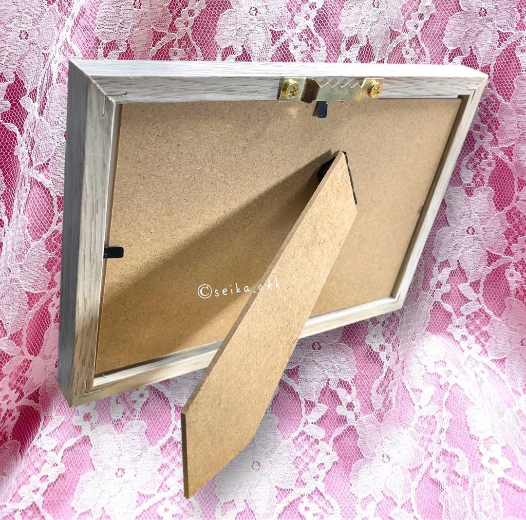 1279春爛漫 桜姫とうさちゃん インテリア シーグラスアート 置物 玄関飾り