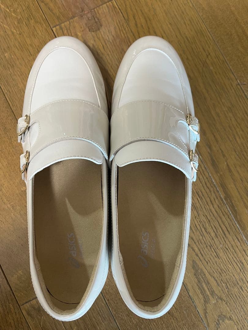 最終価格！美品アシックスペダラ　ダブルモンク23.5