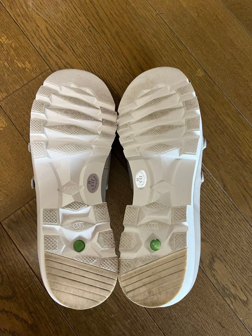 最終価格！美品アシックスペダラ　ダブルモンク23.5