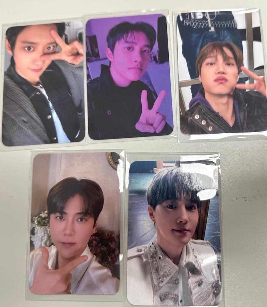 EXO reverxe 小芒 中国限定 トレカ 上海 入場特典 5枚セツト