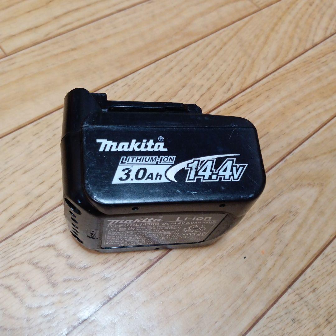 マキタ14.4V充電式クリーナーCL140FD バッテリBL1430B、充電器付