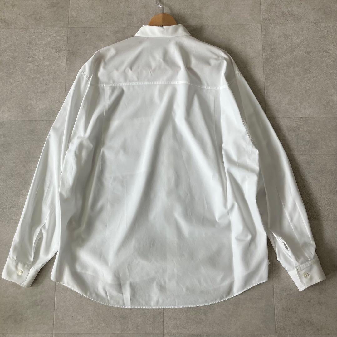 トップス AURALEE WASHED FINX TWILL BIG SHIRTS/4