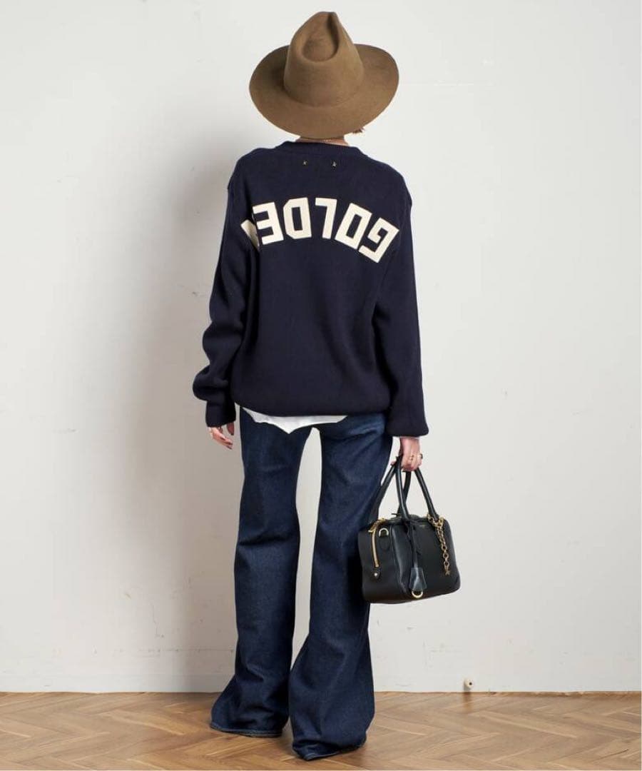 GOLDEN  GOLDEN W’S BOYFRIEND KNIT